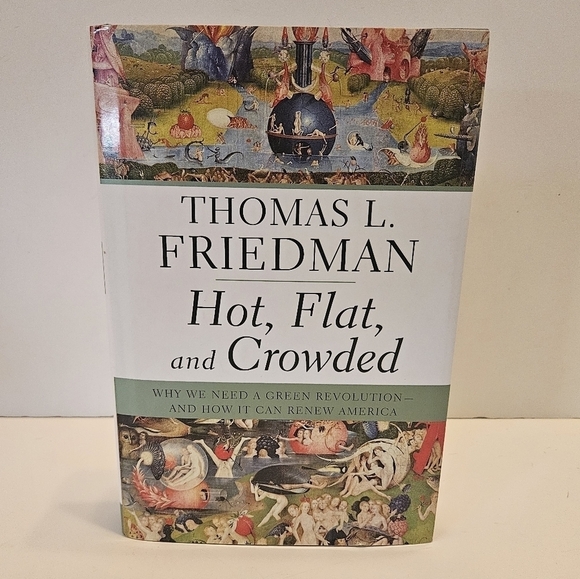 Thomas L. Fridman. Hot, Flat, and Crowde Home Accents Cofffe Table Books - Picture 4 of 13